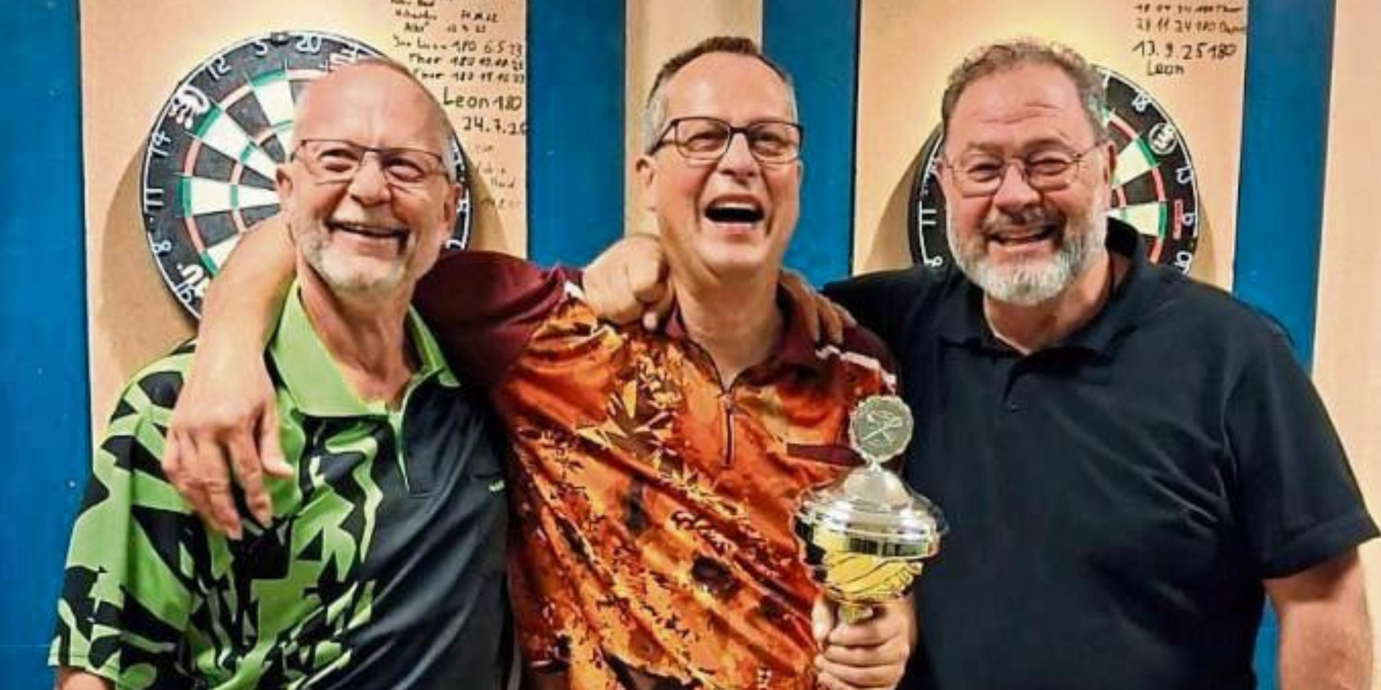 Ralf Tacken holt sich den Vereinsmeistertitel im Dart
