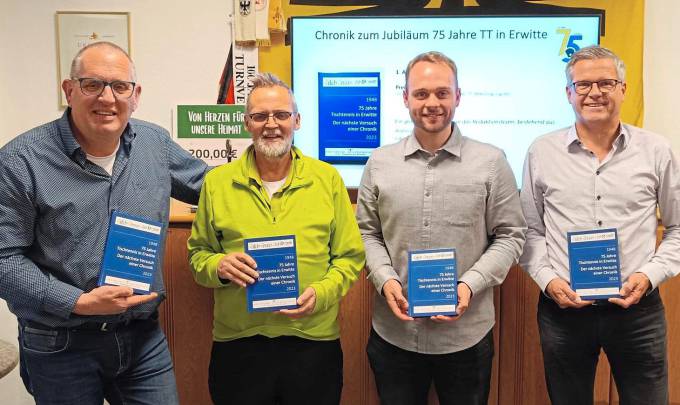 Tischtennis-Abteilung stellt Jubiläumschronik vor – Fabian Jesse bleibt Abteilungsleiter