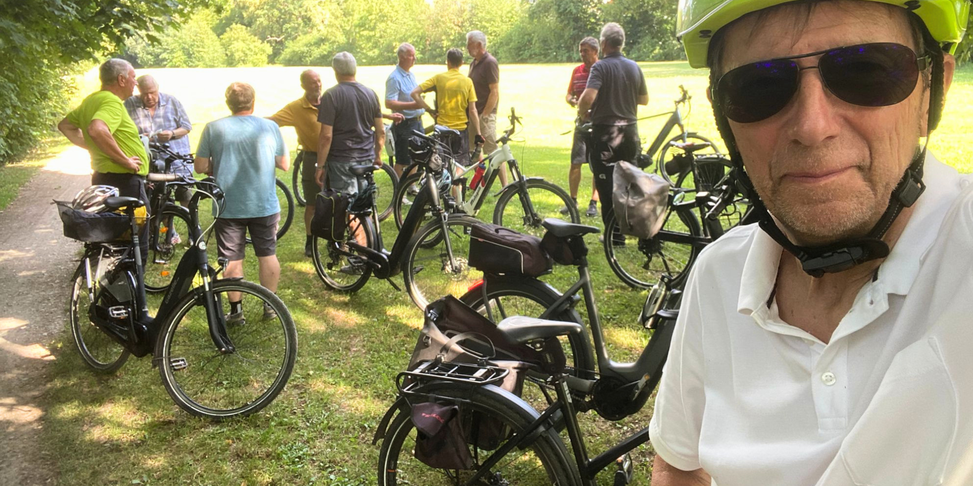 Sommerliche Radtour mit gemütlichem Ausklang